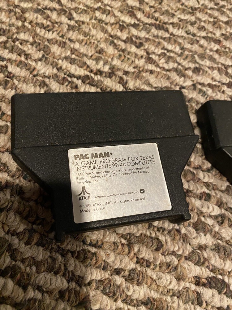 TI 99 4 Computer Bundle Texas Instruments Tested Working Includes Adaptor Games