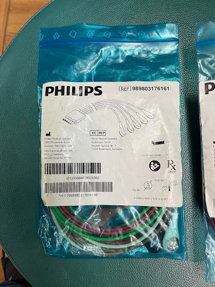 Philips 98903176161 5 lead ECG cables