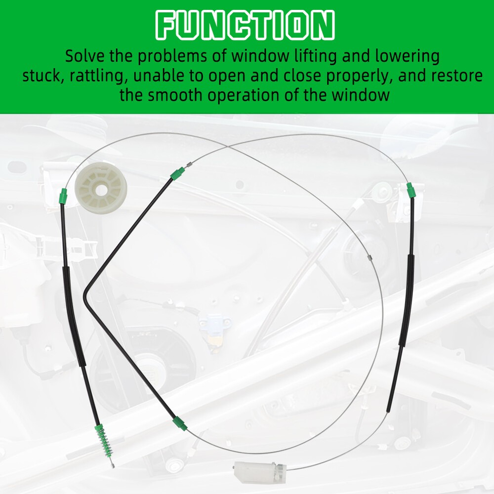 Window Regulator Repair Kit For 2005-2013 Corvette C6 Left Front Driver Side US