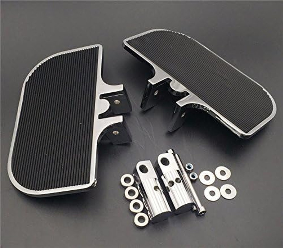Chrome Mini Floorboards for Harley-Davidson Electra Glide & Softail Models