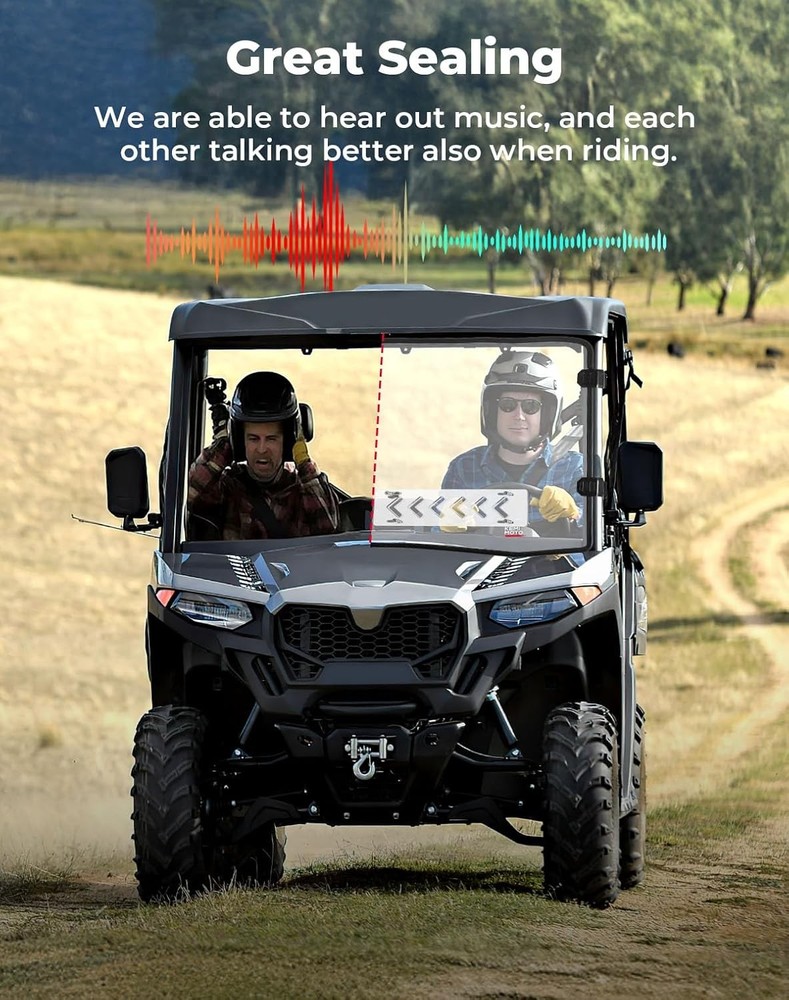 CFMOTO UFORCE Vented Windshield Scratch Resistant