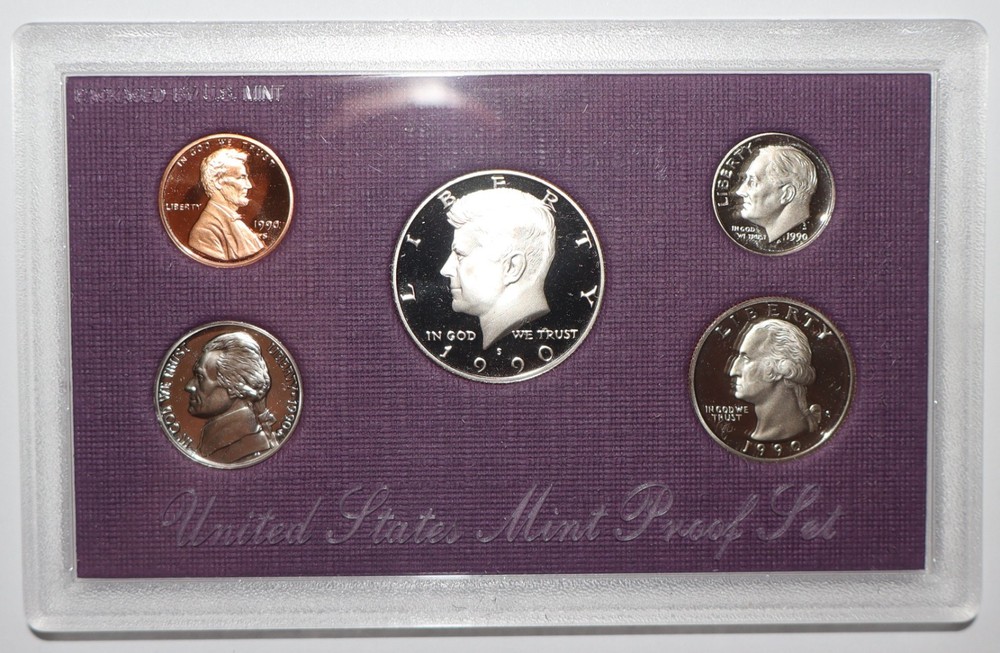 7 U.S. Mint Proof Sets 1994 (1), 1990 (3), 1992 (3)