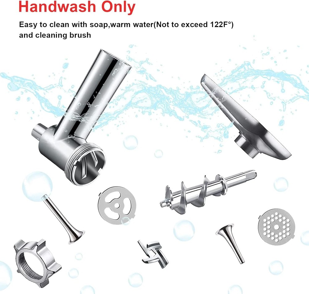 Kitchen Food Meat Grinder Sausage Stuffer Attachment For Kitchen-Aid Stand Mixer
