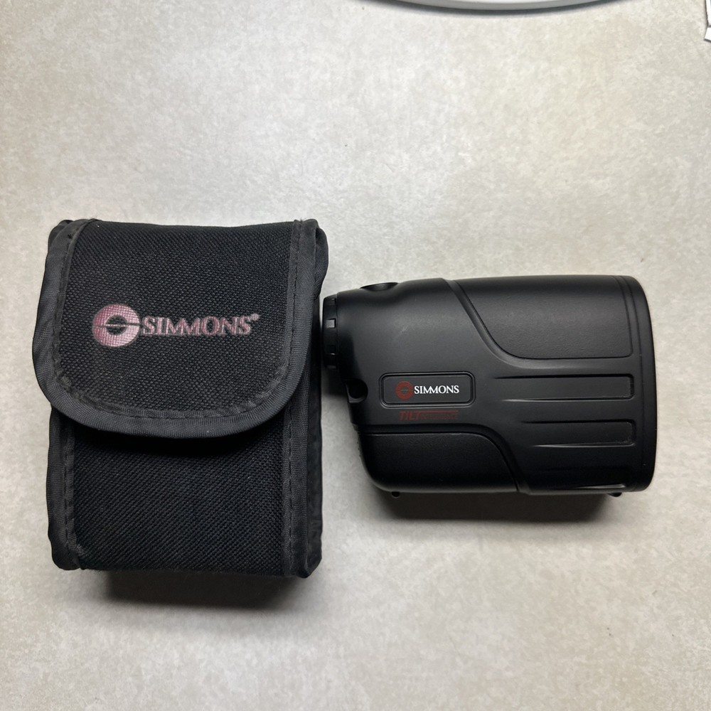 Simmons LRF 600 Rangefinder Golf Laser range Finder with Case