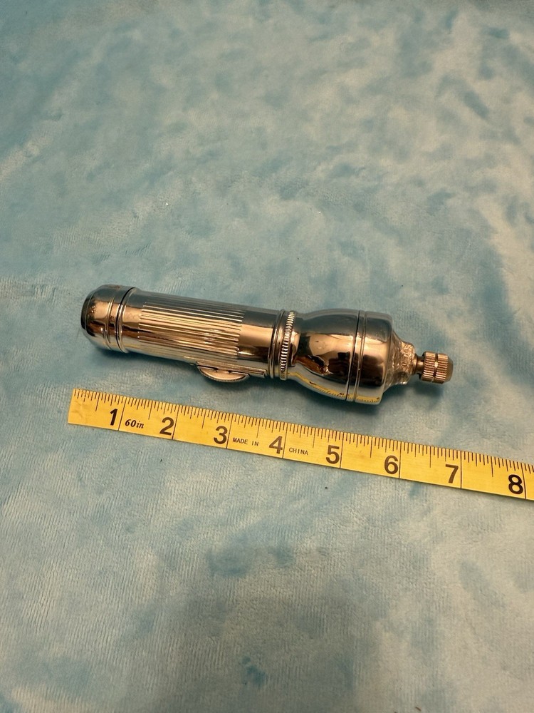 Vintage Flashlight Screwdriver Combination Screwdriver Bits & Case Sunrise Japan