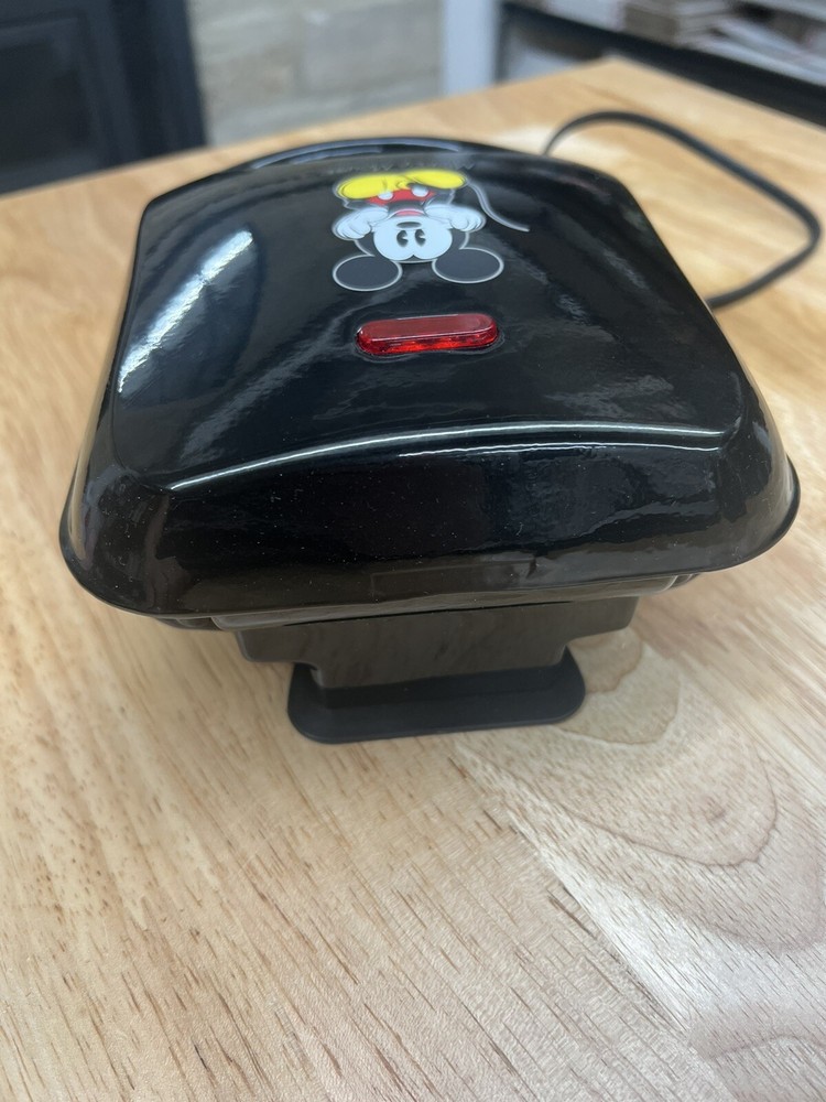 Mickey Mouse Mini Waffle Maker Non Stick Electric Kitchen Cooker Breakfast Baker