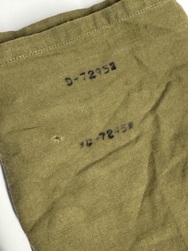 Army OD Handkerchief Hanky Vintage D-72952 US Green