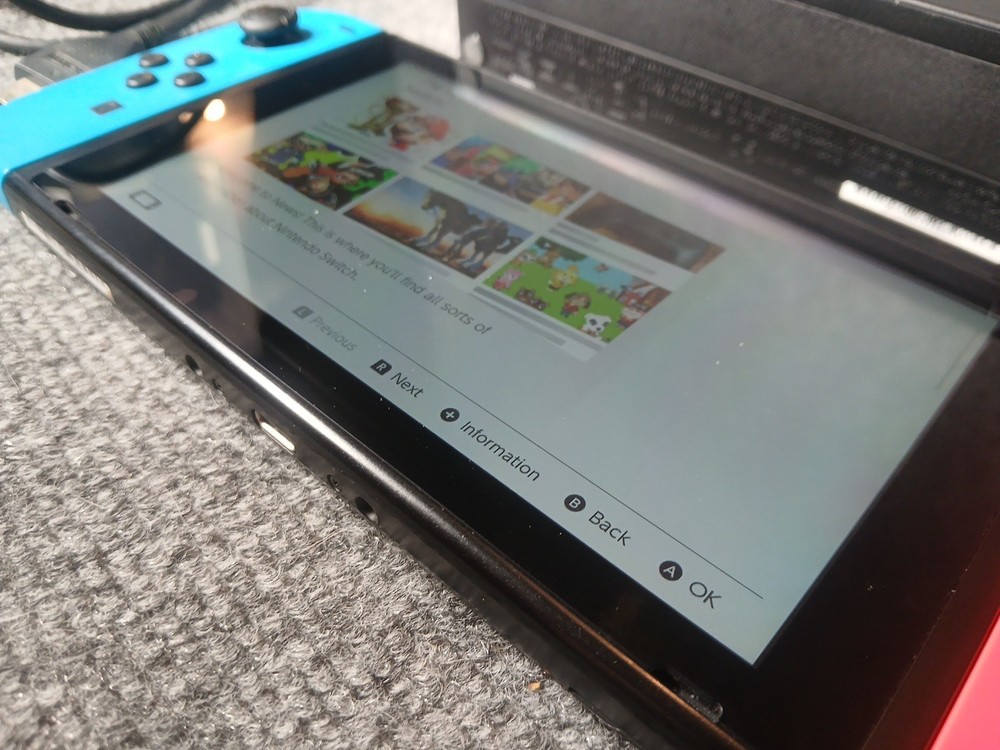 Nintendo Switch Console Neon HAC-001 w/Dock + HDMI