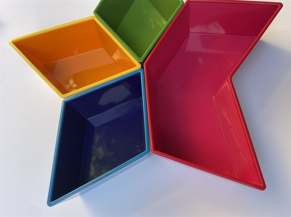 Rare Target 2013 Holiday JOY Collection 11" Mod Star 4-Section Server Tray