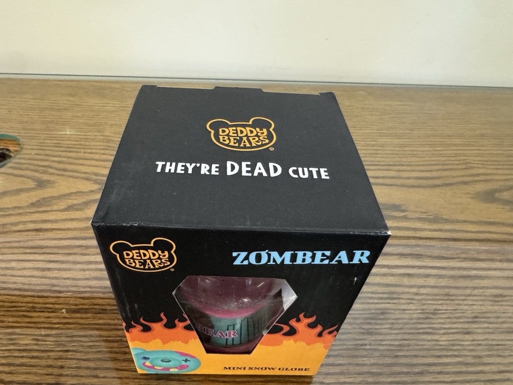 Deddy Bears Zombiebear Mini Snow Globe