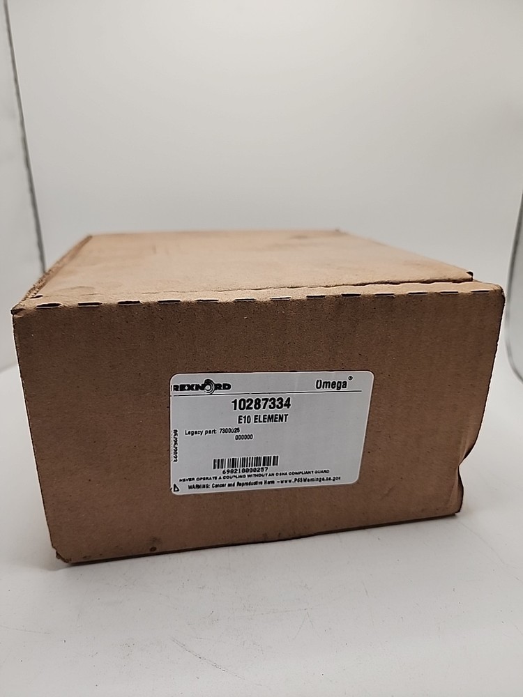 New Rexnord Omega Coupling E10 Element 10287334