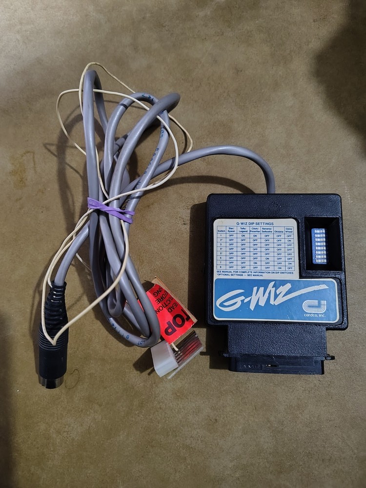 Vintage Cardco Supra G-Wiz Printer Interface w/ Graphics For Commodore
