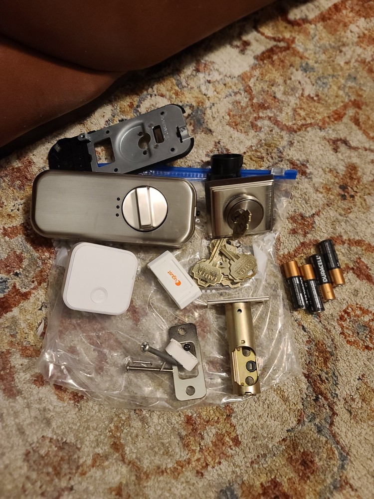 Emtek Smart Touchscreen Deadbolt Connected By August EMP8469US26 EMPowered