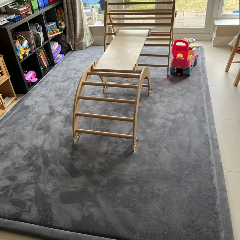 Memory Foam 1.3" Thick Play Mat Kid's Room Tatami Gym Mat Non Slip Area Rug