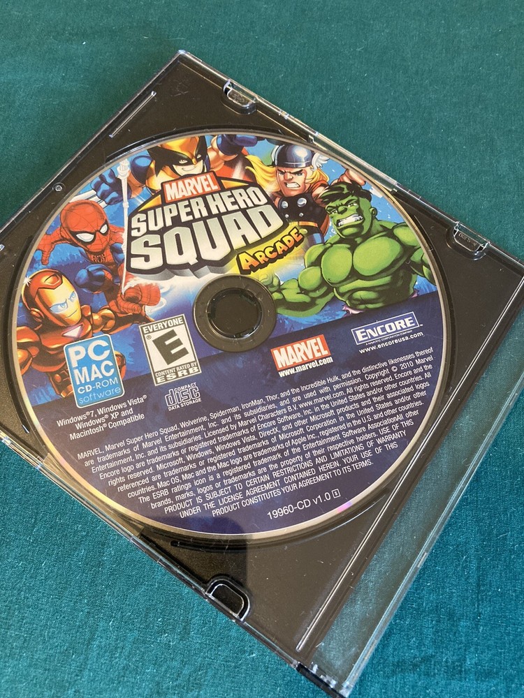 Marvel Superhero Squad Arcade (PC MAC CD-ROM 2010) Encore