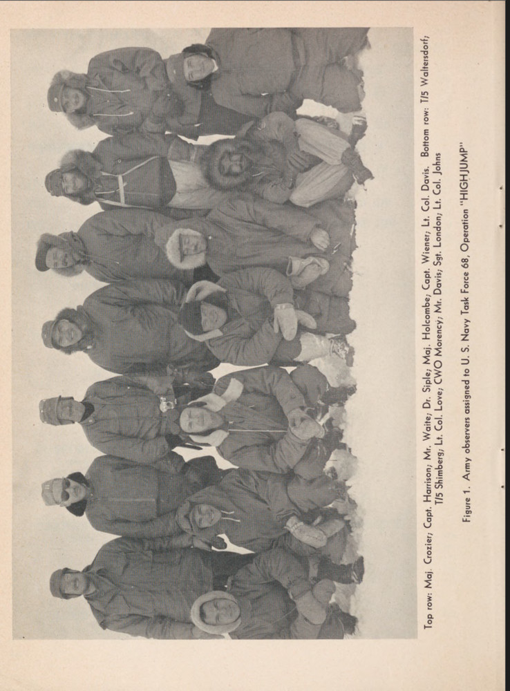 424 Page Army Observer Operation Highjump Task Force 68 US Navy Study on Data CD