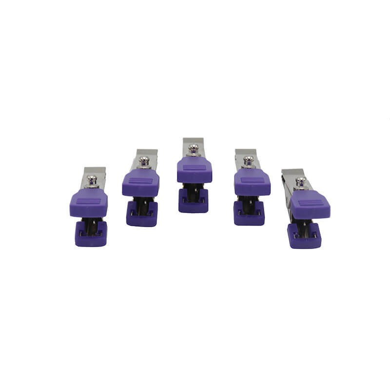 5 Pcs Multi-Function High Quality Veterinary ECG Clips For Animal Medical Cables