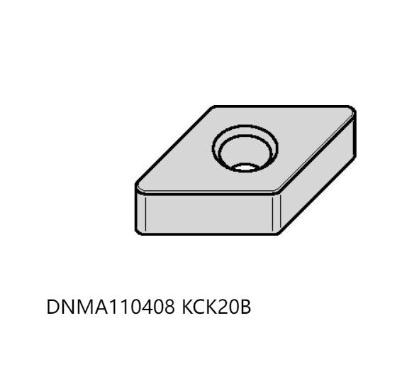 10 PCS  ORIGINAL  INSERTS     DNMA110408 KCK20B