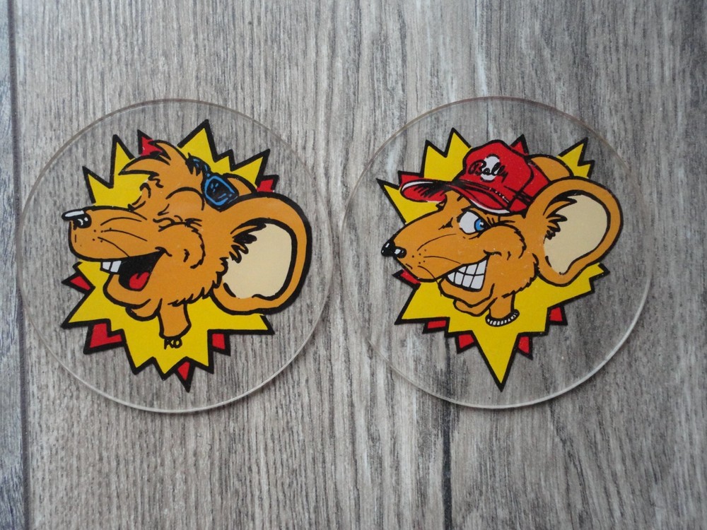 Mousin Around Pinball Machine Plastic Speaker Cutouts Vers 1