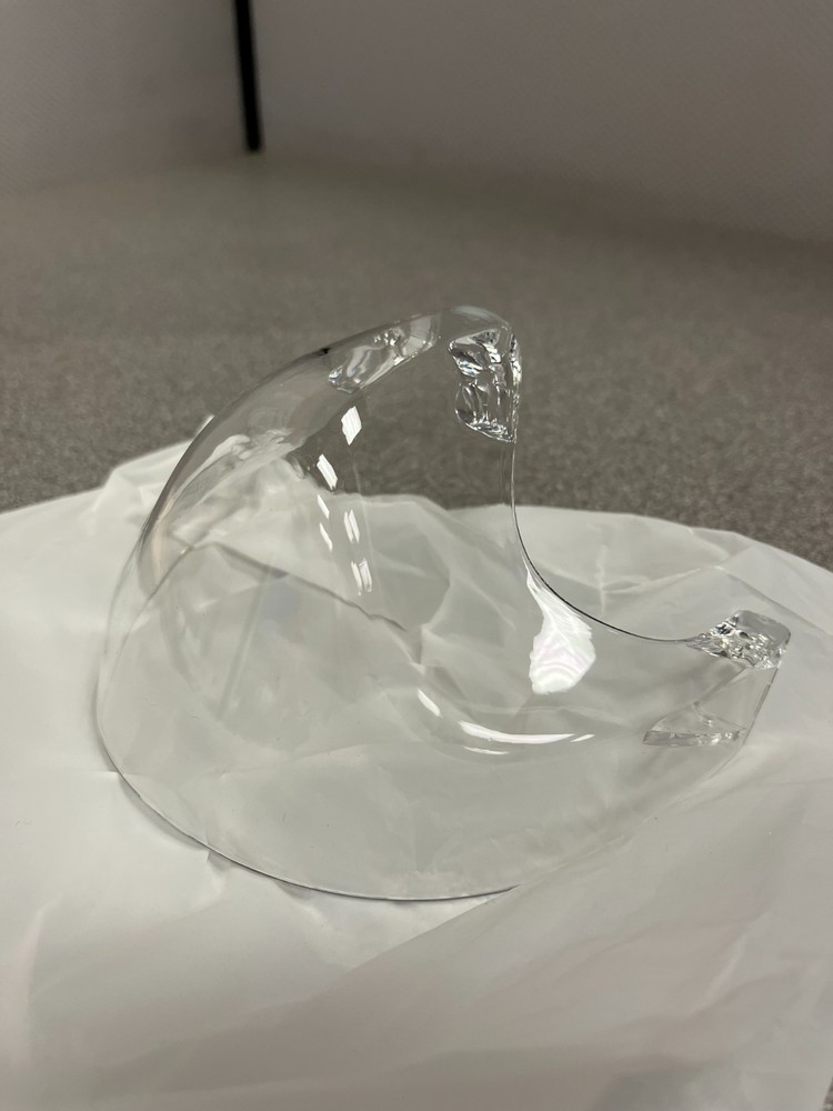 Clear, Reusable Protective Face Shield, Does not Include Arms/Temples