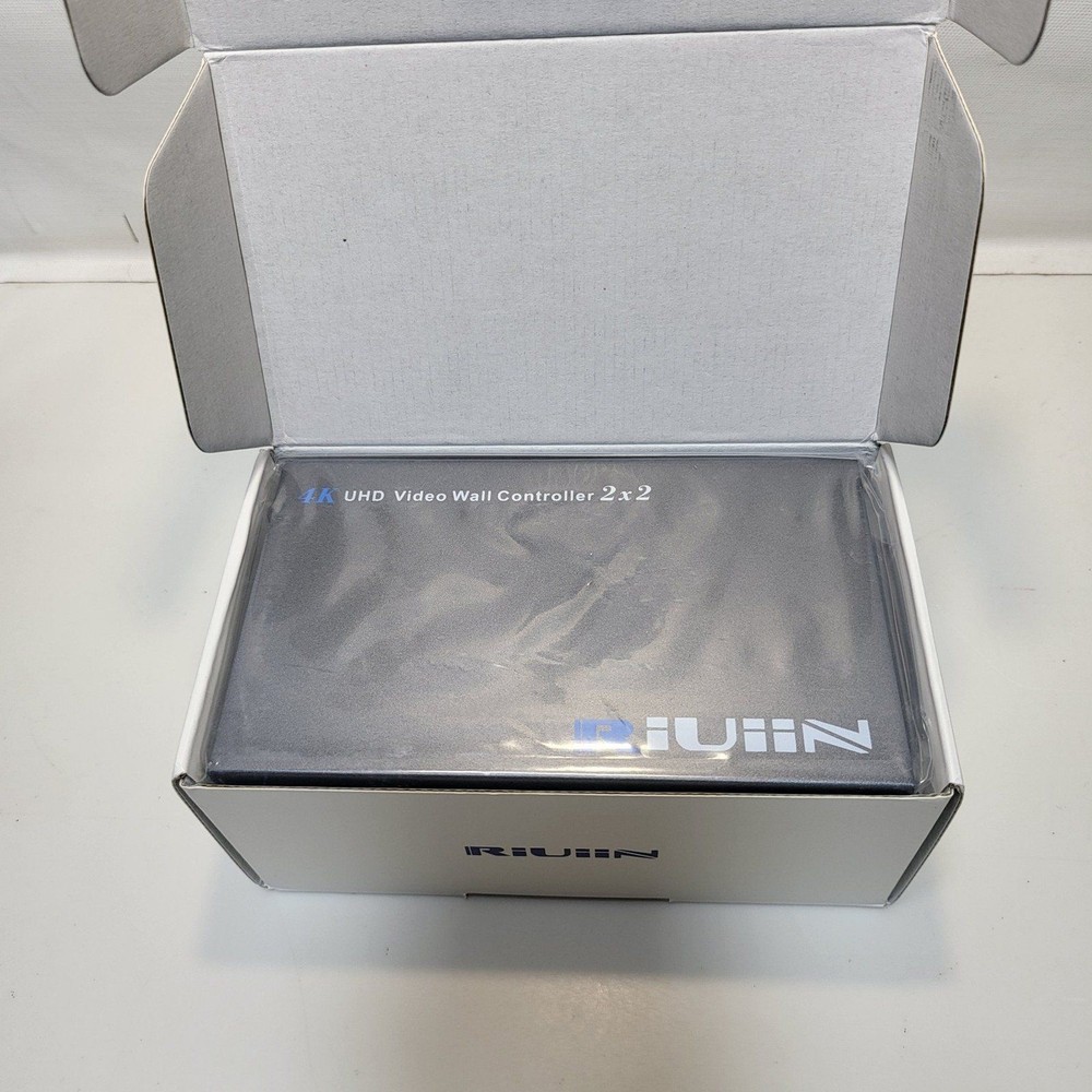 Video Wall Controller 2x2, HDMI 4K Input TV Wall Controller with 12 Modes