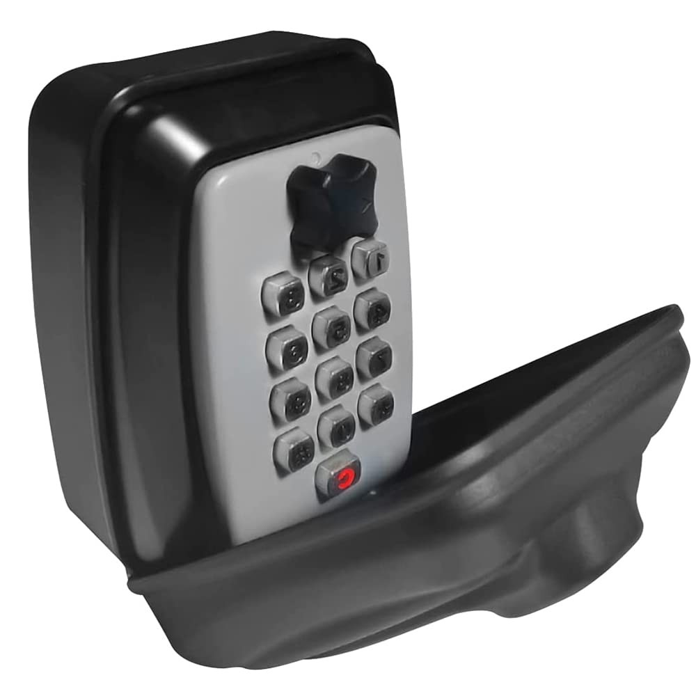-G14 4 Digit Combination Storage Wall Mount House Key Lock BoxPush Button Loc...