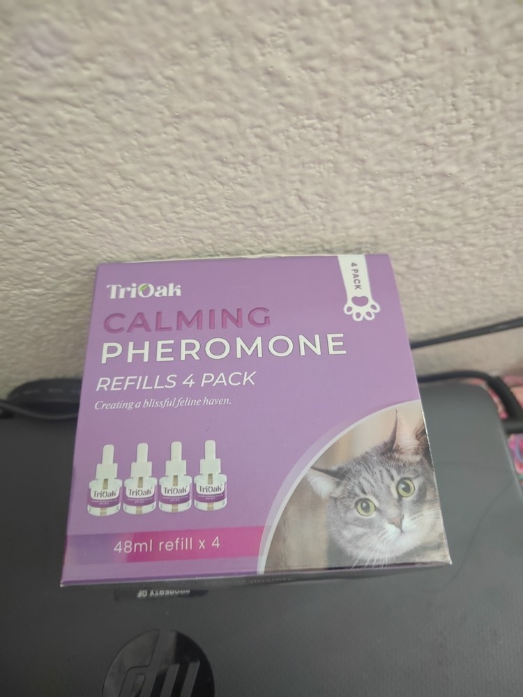 TriOak Cat Calming Pheromone Refills 4 Pack