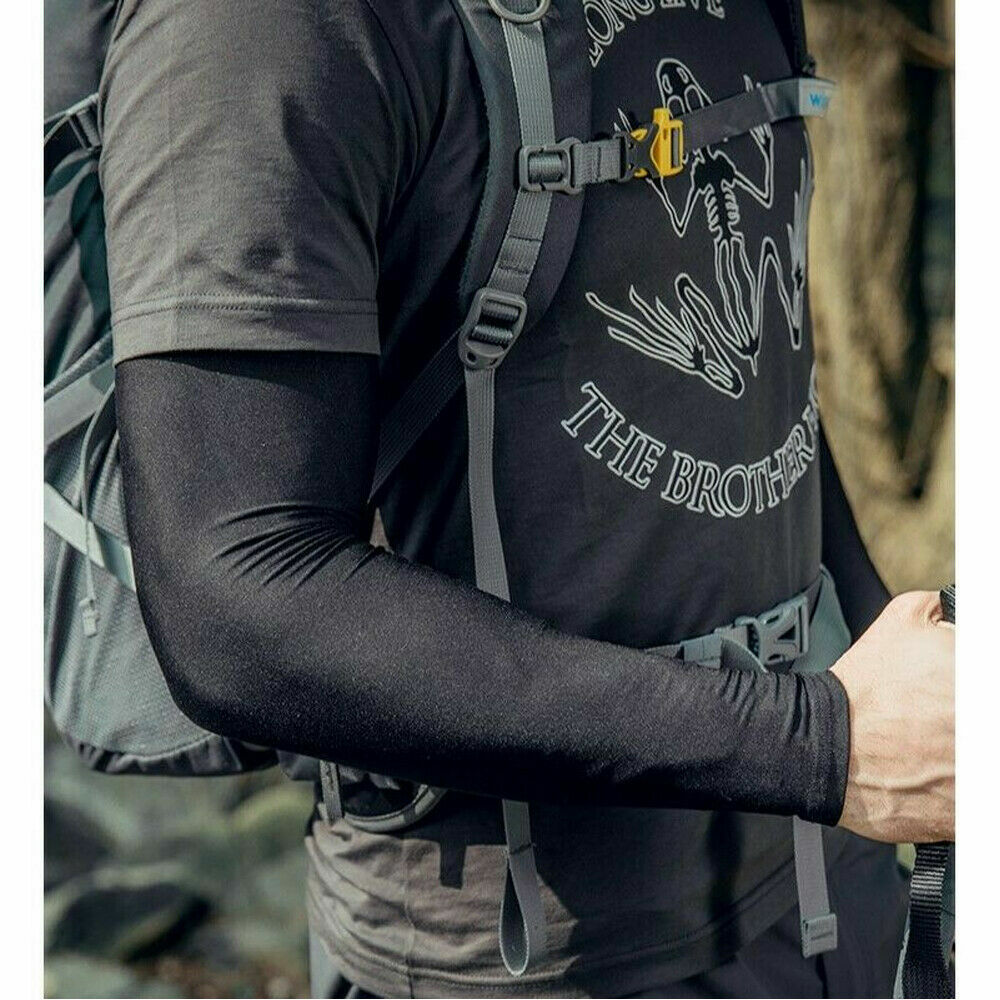 3 Pairs Cooling Arm Sleeves Cover UV Sun Protection Sports Outdoor For Men Women