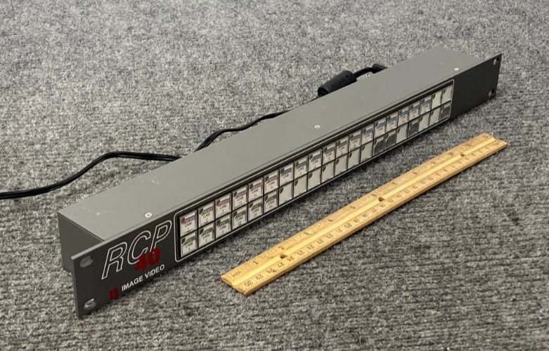 Image Video RCP-40 40-Button Control Panel w/ Power Cord