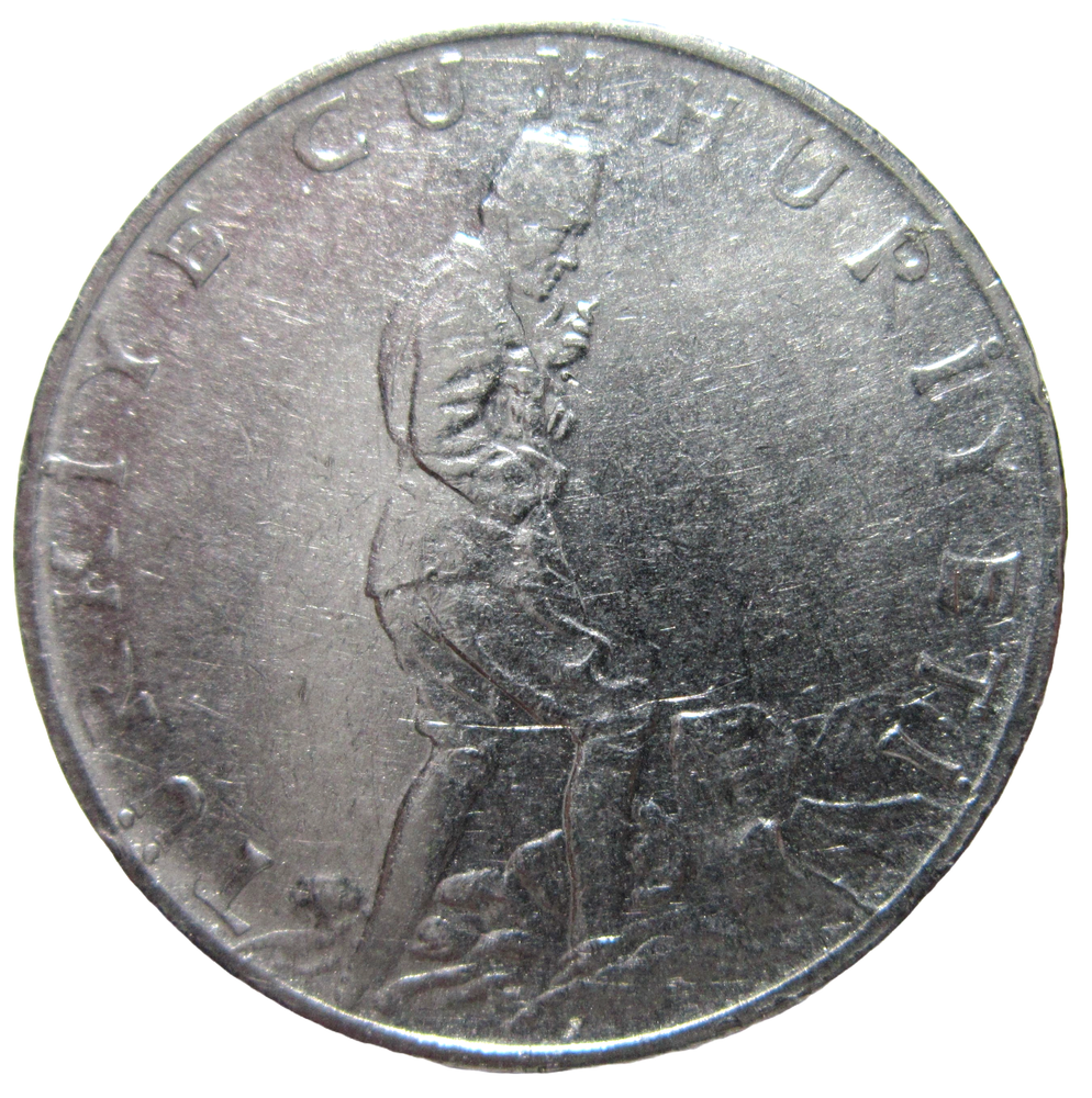 TURKEY. 2-1/2 LIRA, 1975.