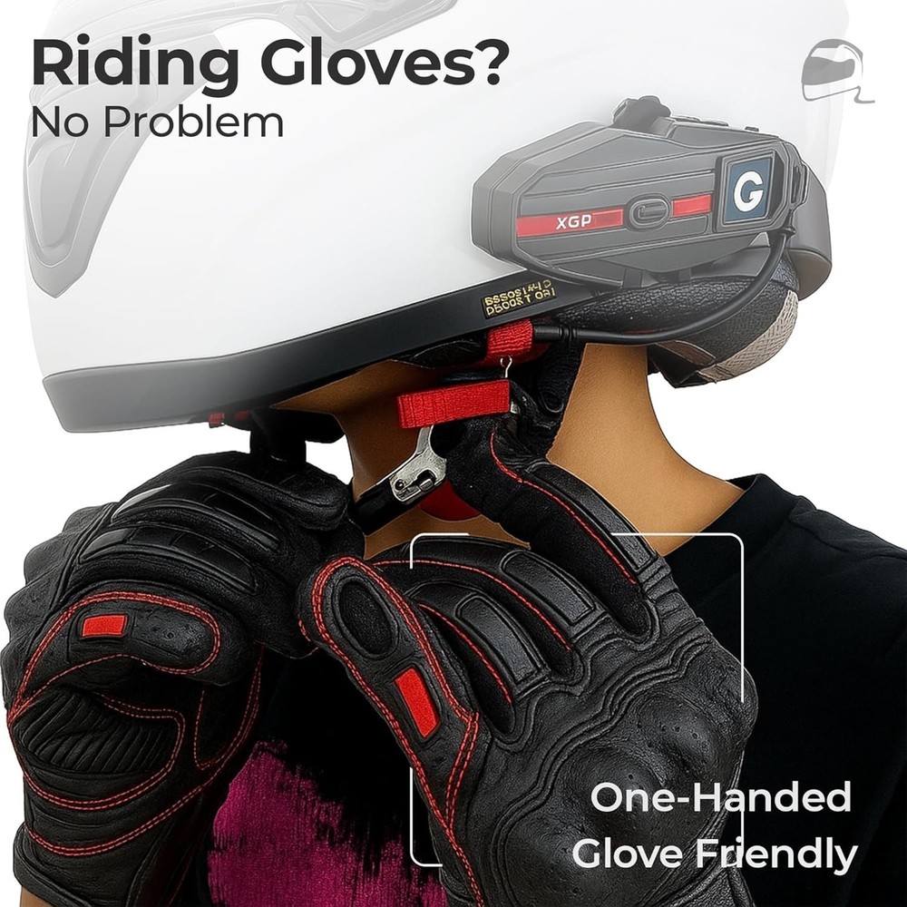 Helmet Chin Strap Quick Release Kit - Fits Most D-Ring Helmets, Easy Install