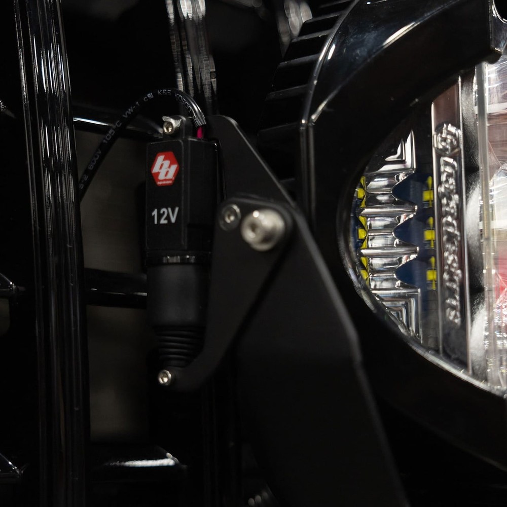 Baja Designs® LP9 Pro Lights Pair Clear Driving/Combo, Harness, Reflex Actuators