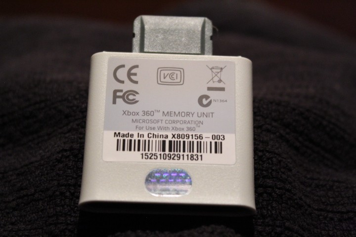 Microsoft Xbox 360 Memory Unit Card (256MB) - Tested & Working - Used