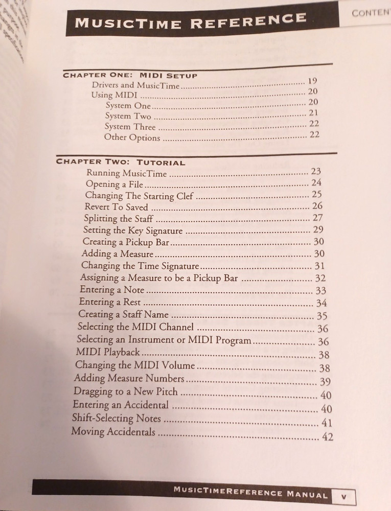 Music Time by Passport Deluxe User's Guide