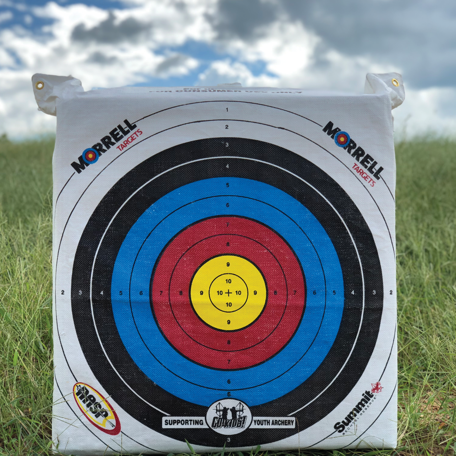 Morrell Youth Archery Target 80cm Face | Built for Youth NASP Practice
