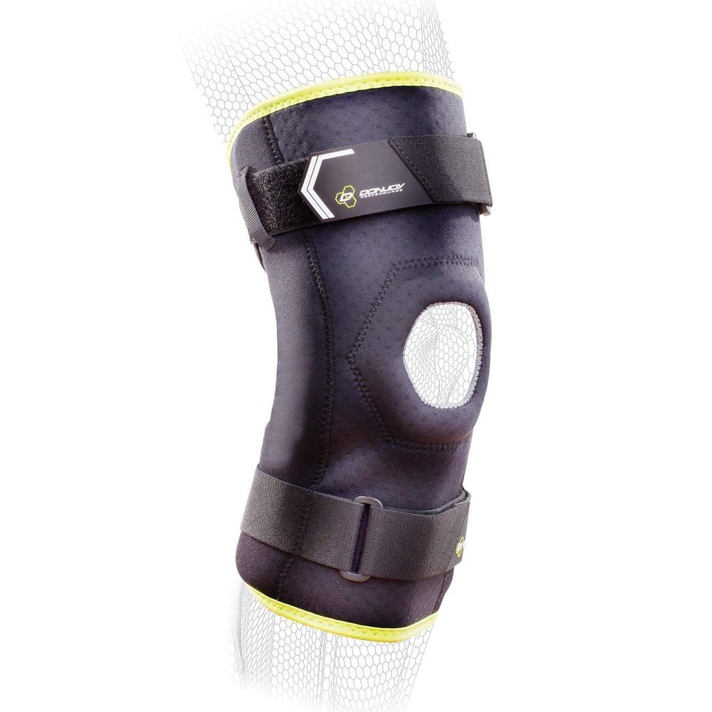 Donjoy - Bionic Bilateral Hinged Knee Wrap For Joint Stabilization - Size: S/M
