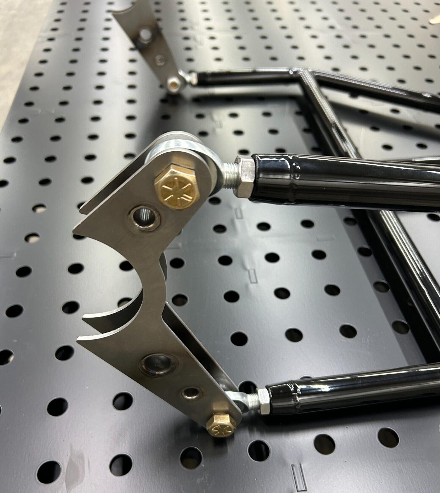 Adjustable Chromoly Drag Racing Single Wheelie Bar- Powdercoated