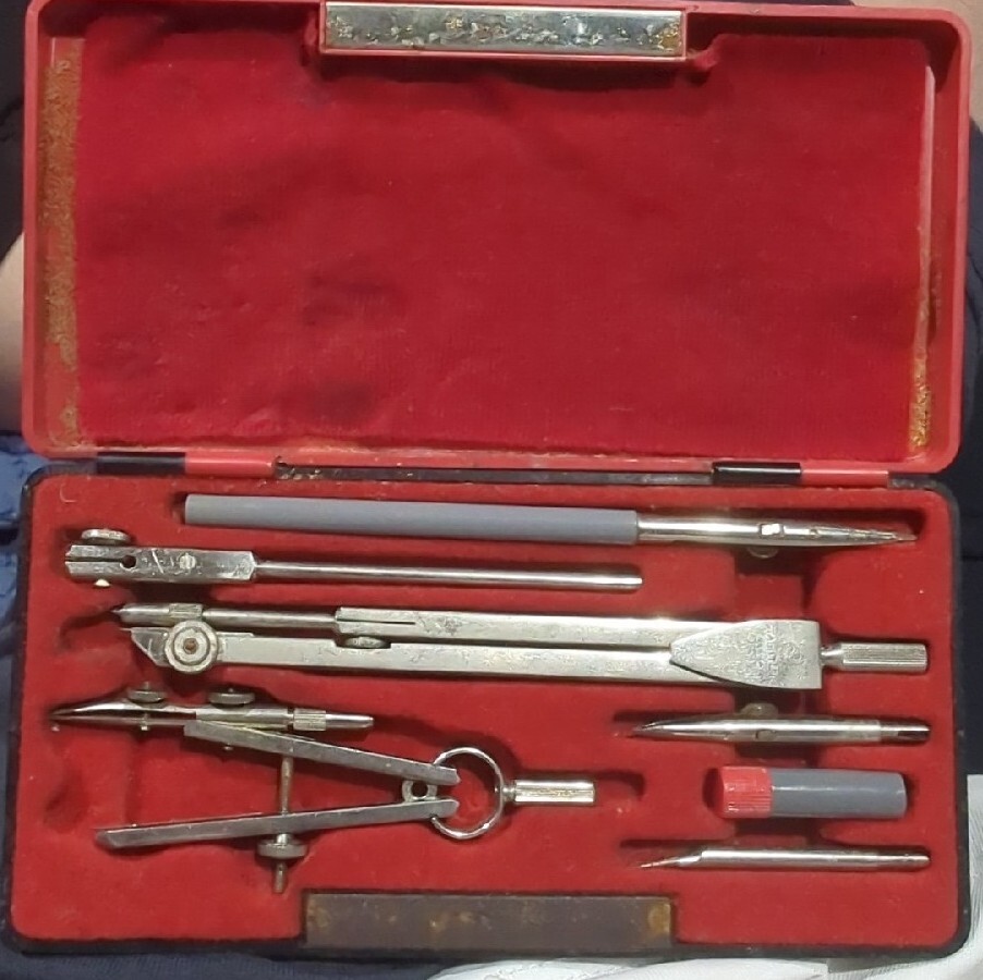 Vintage Staedtler Drafting Drawing Set SS2