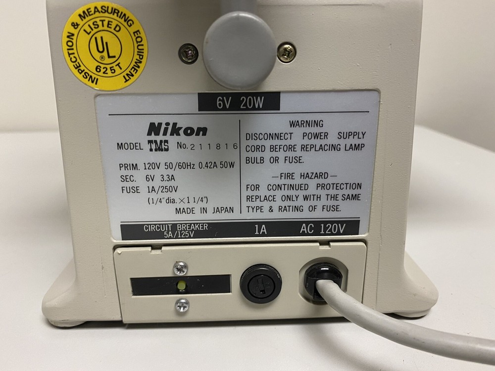 Nikon TMS Inverted Microscope TMS