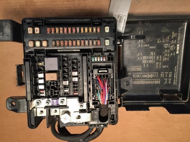 GENESIS 2015 Fuse Box Cabin 6796