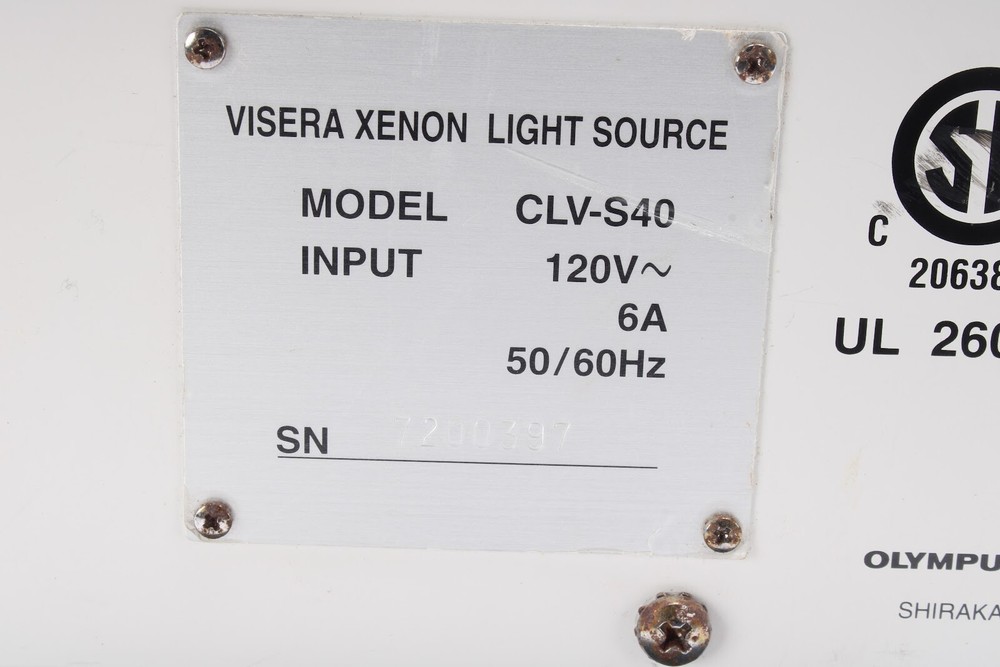 Olympus CLV-S40 Endoscopy Light Source