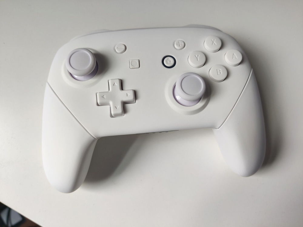 Nintendo Switch Custom Solid White Pro Controller