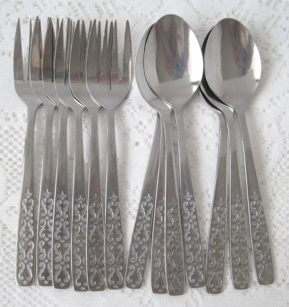IMPERIAL IIC Small Forks & Teaspoons CADIZ