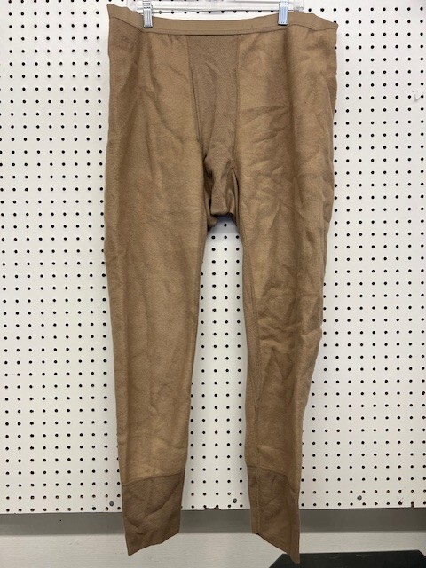 Drawers Midweight Insulated Flame Resistant Tan LARGE REGULAR
