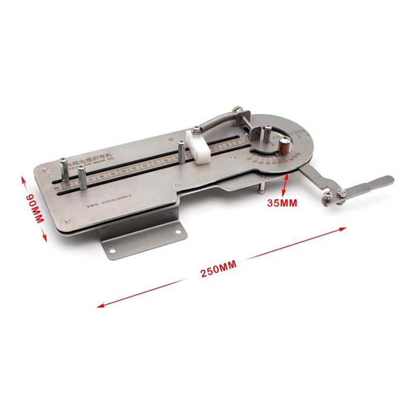 Manual Small Wire and Cable Bending Machine Copper Wire Bender