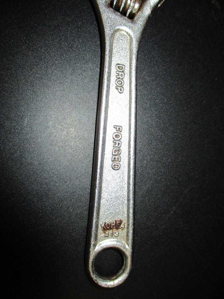 "6" Adjustable Drop Forged Wrench KMC Korea A13