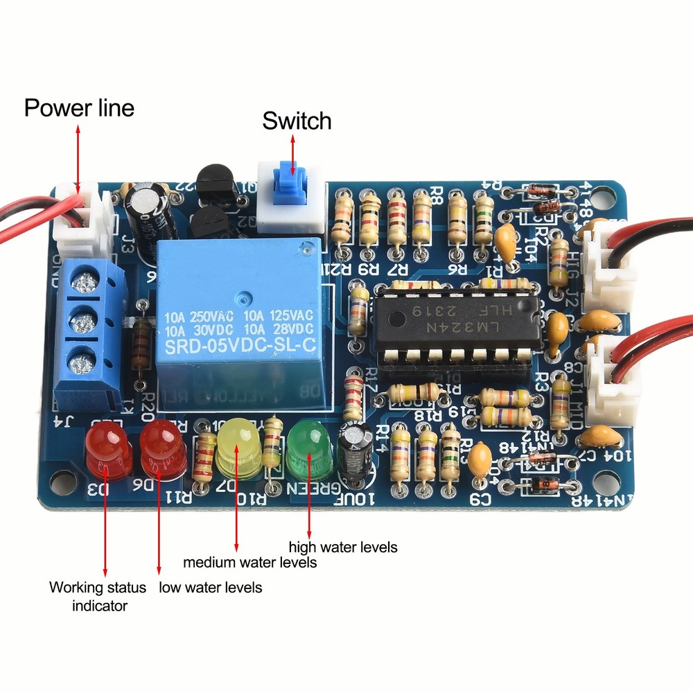 DC 5V Liquid Water Level Controller Detection Sensor ModuleDrainage Device