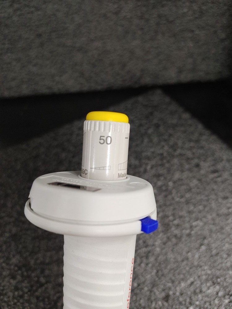 EPPENDORF REFERENCE 50-200μL Single Channel Adjustable Mechanical Pipette