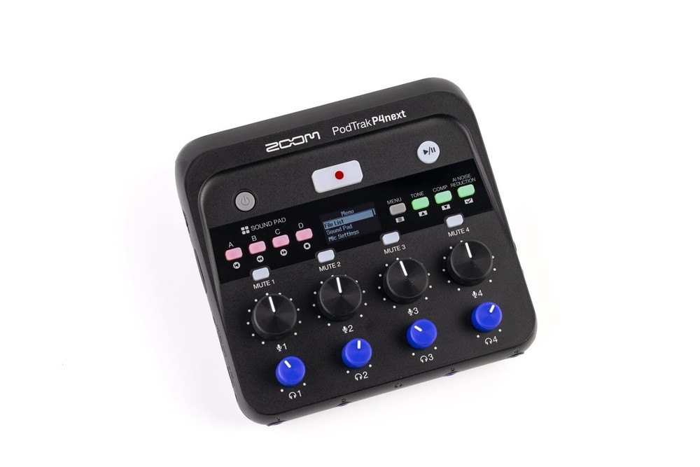 Zoom PodTrak P4next Podcast Recorder