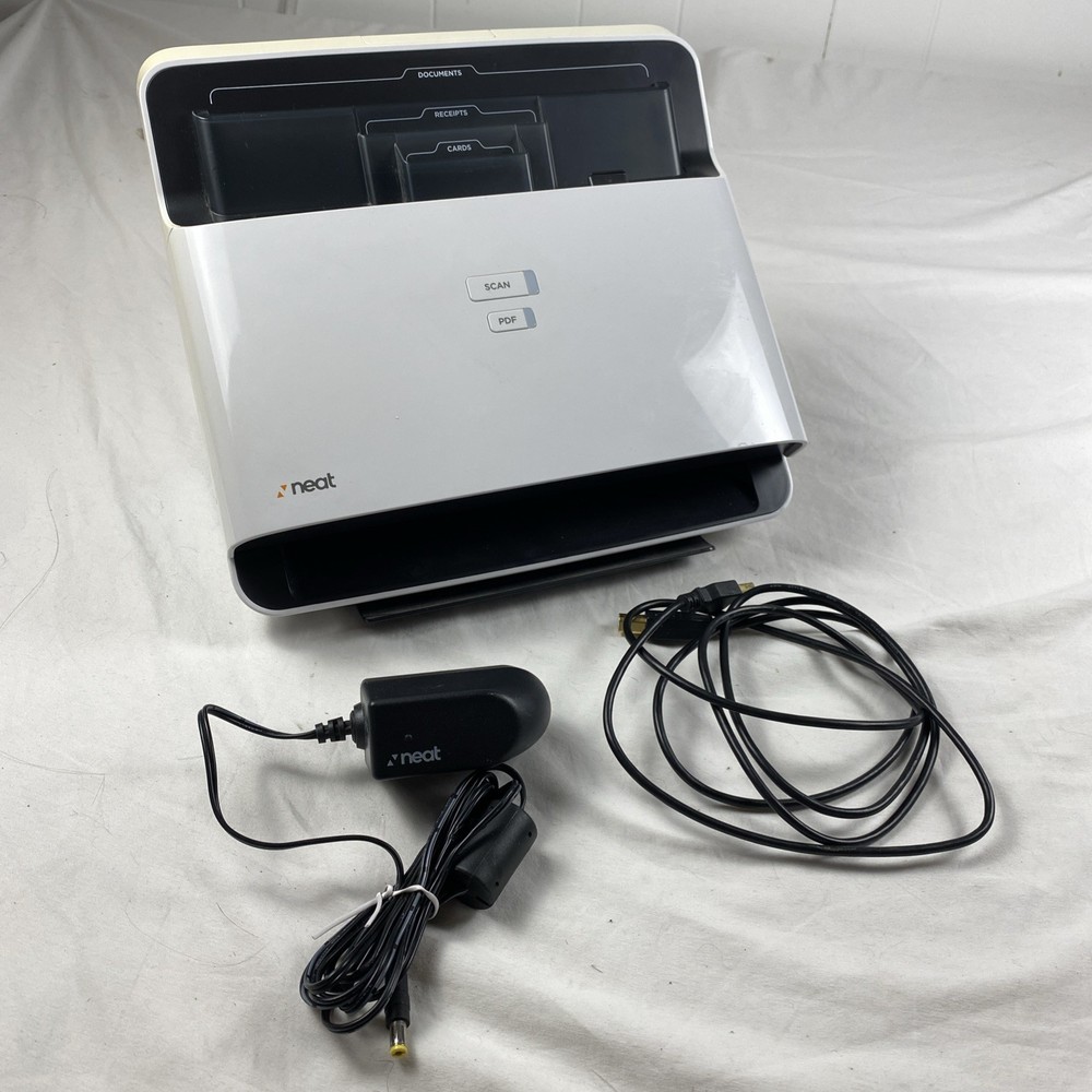 Neat Desk ND-1000 Desktop Receipt Document Scanner Digital Filing System Mac/PC